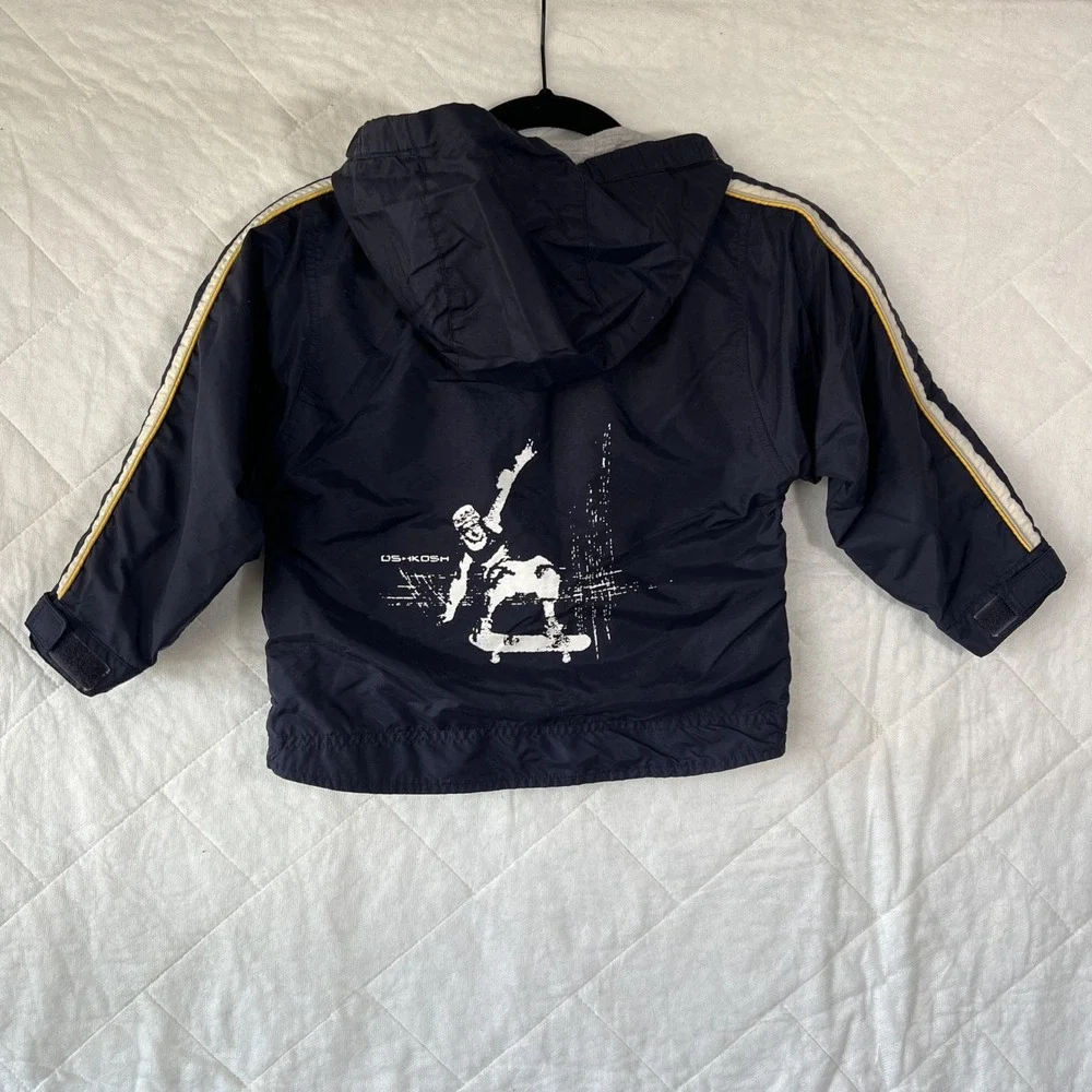 Toddler Boys OshKosh B'gosh Tri-Color Jacket Size 3T 15